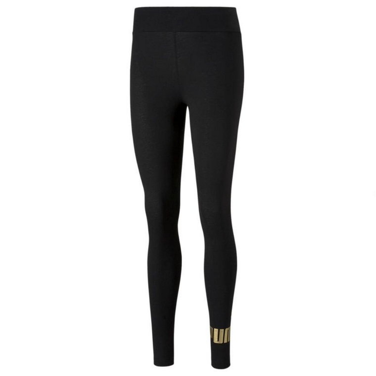 Legginsy damskie Puma ESS+ Metallic czarne