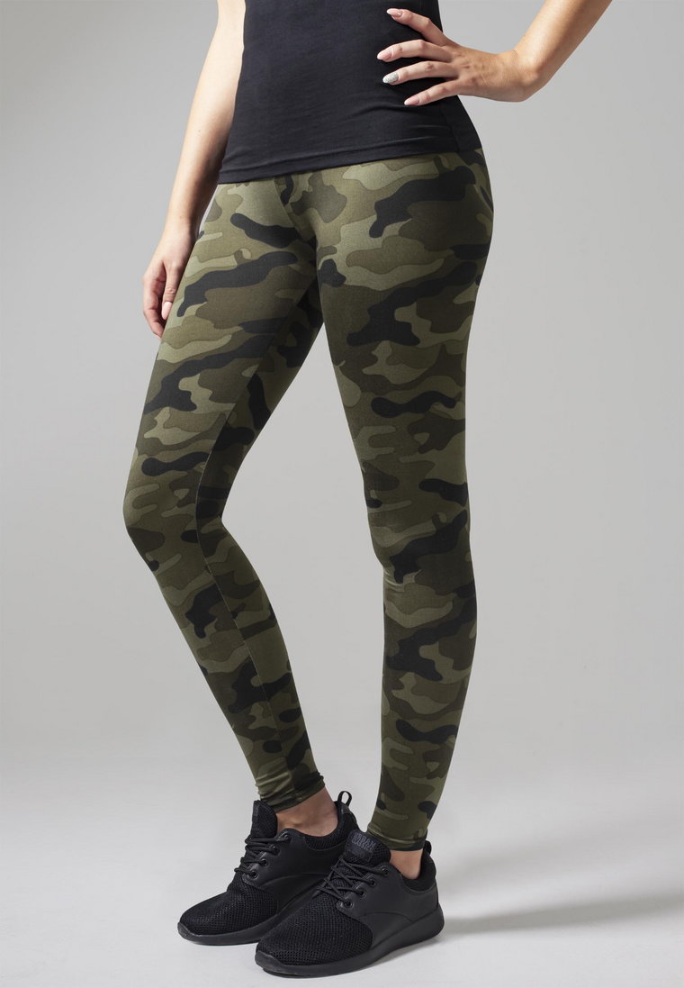 Spodnie Legginsy Damskie Camo Urban Classics TB1331