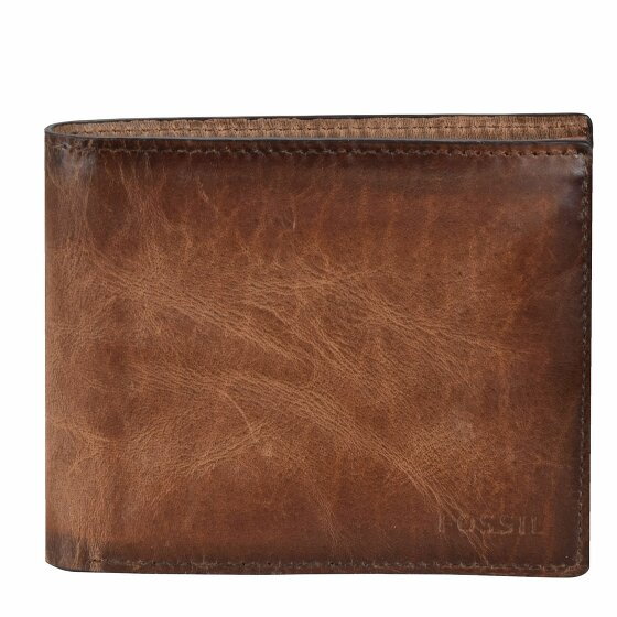 Fossil Derrick Wallet Leather 11,5 cm brown