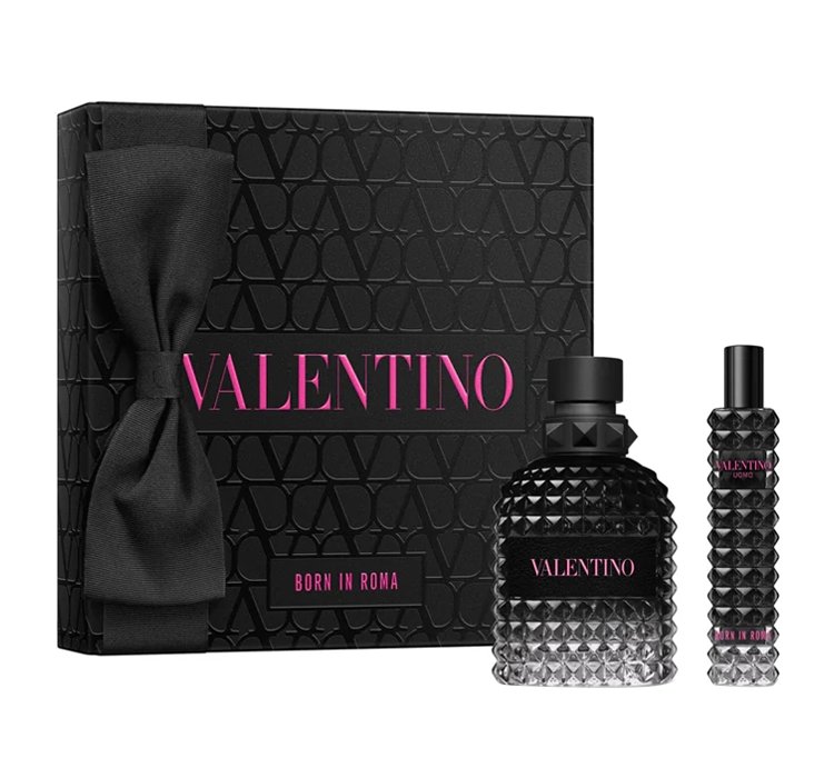 VALENTINO UOMO BORN IN ROMA WODA TOALETOWA SPRAY 50ML + 15ML