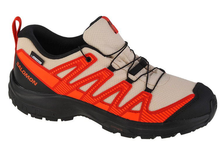Salomon XA Pro V8 CSWP J 471261, Dla dziewczynki, Beżowe, buty trekkingowe, tkanina, rozmiar: 34