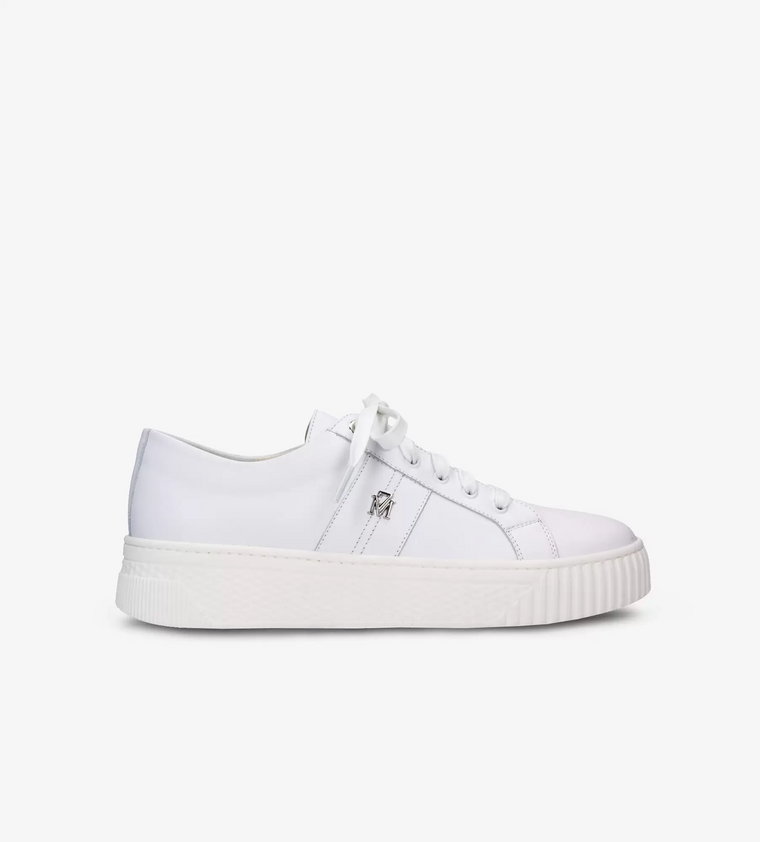 Białe sneakersy damskie : Rozmiar - 41