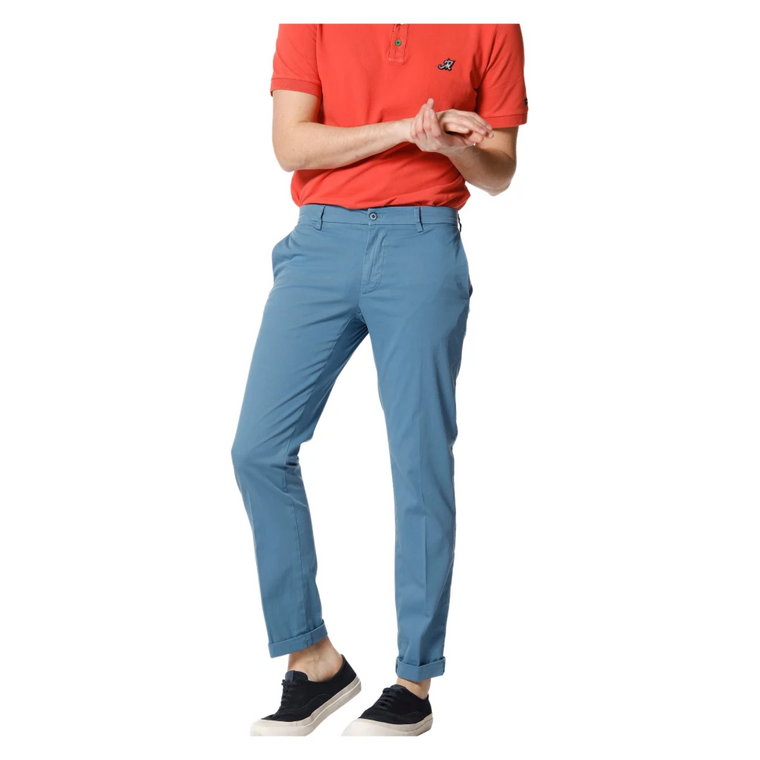 Spodnie Chinos Slim-Fit z Elastanem | 11 Kolorów Mason's