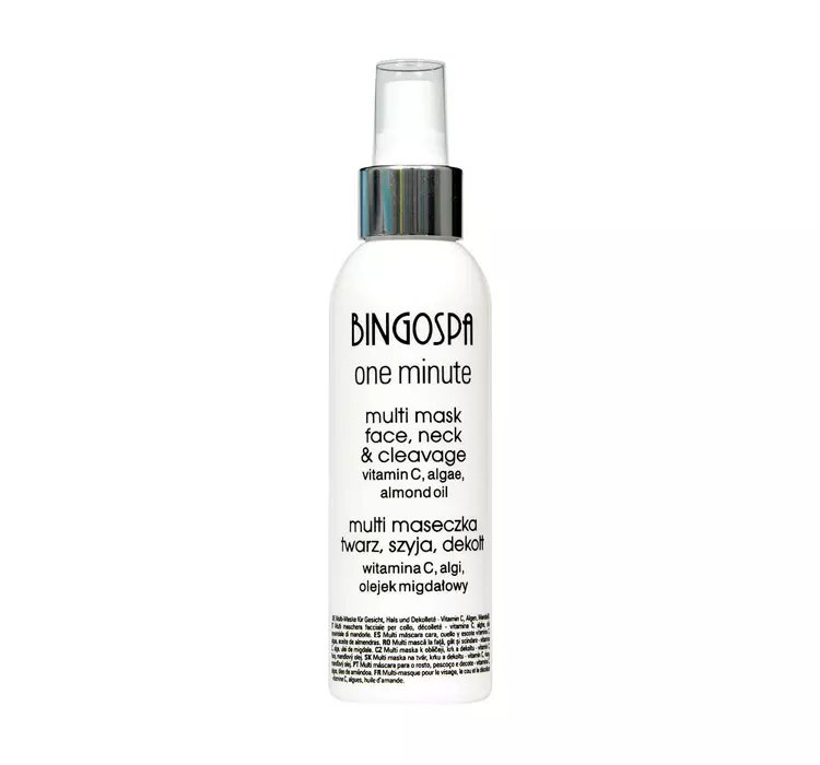 BINGOSPA ONE MINUTE MULTI MASECZKA TWARZ SZYJA DEKOLT 150G