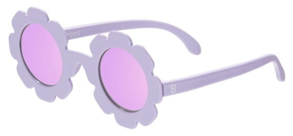 Okulary Przeciwsłoneczne Flower Irresistible Iris Lavender Mirrored Lens (2023) - Rozmiar 6+ Babiators