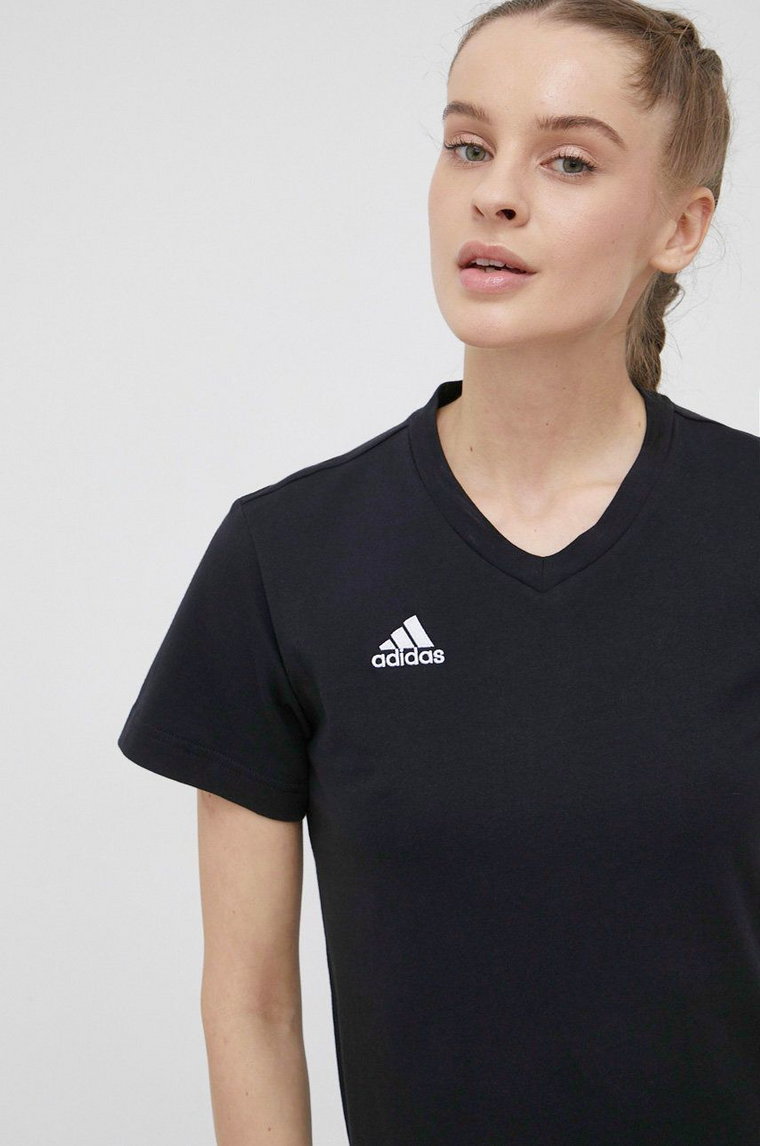adidas Performance t-shirt bawełniany kolor czarny HC0438
