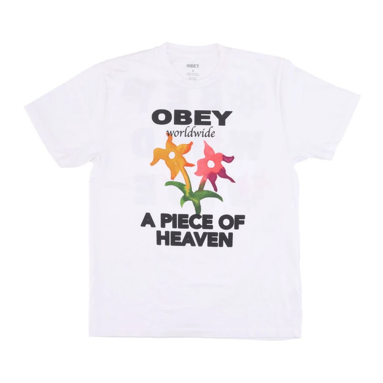 Heaven Pigment Choice Box Tee Biały Obey