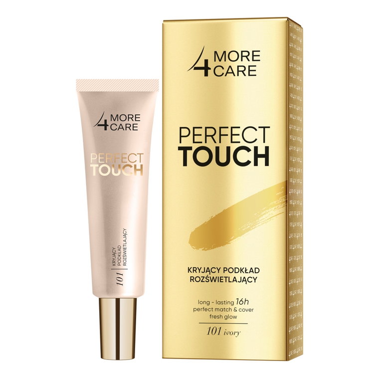 More4Care Perfect Touch Kryjący podkład rozświetlający 30 ml