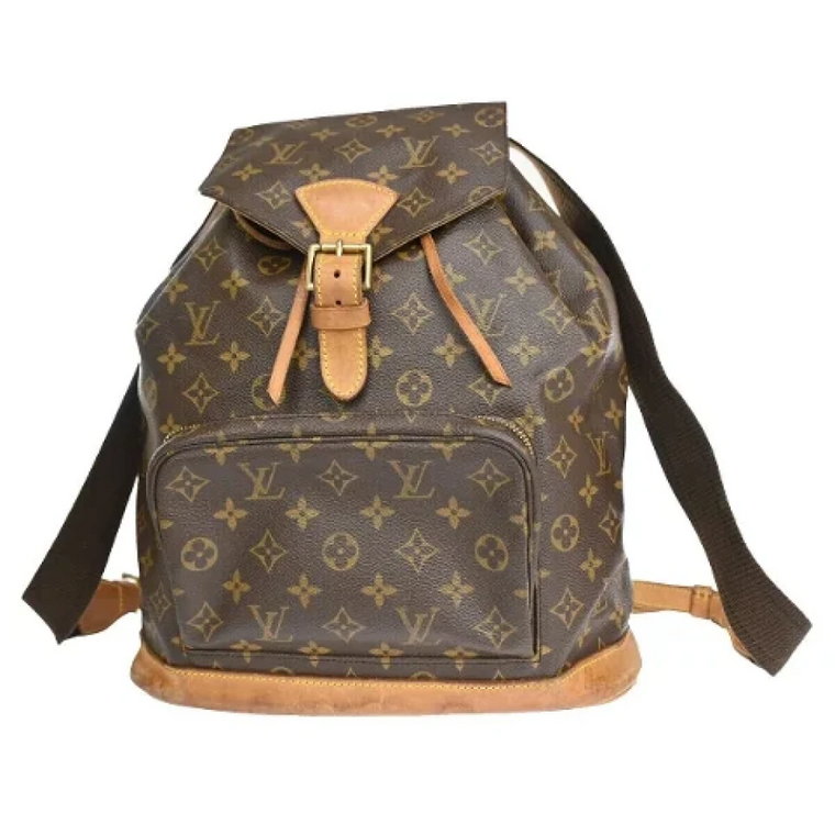 Pre-owned Canvas backpacks Louis Vuitton Vintage