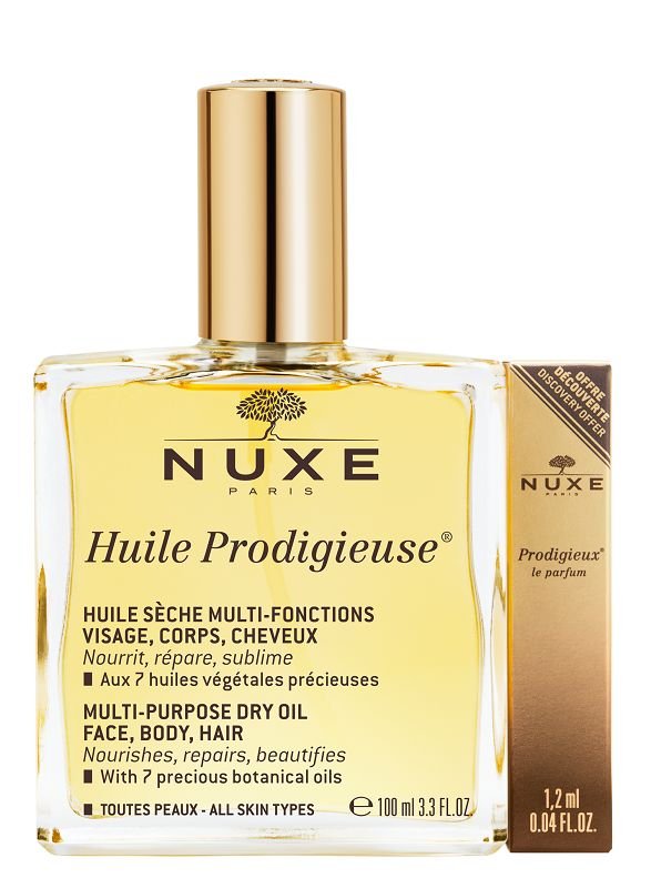 Nuxe Zestaw (Huile Prodigieuse + Próbka perfum Prodigieux)