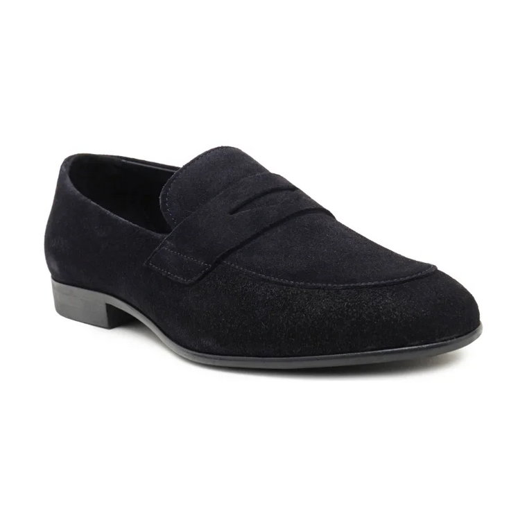 BOSS BLACK Skórzane loafersy Gavrie_Loaf_sd