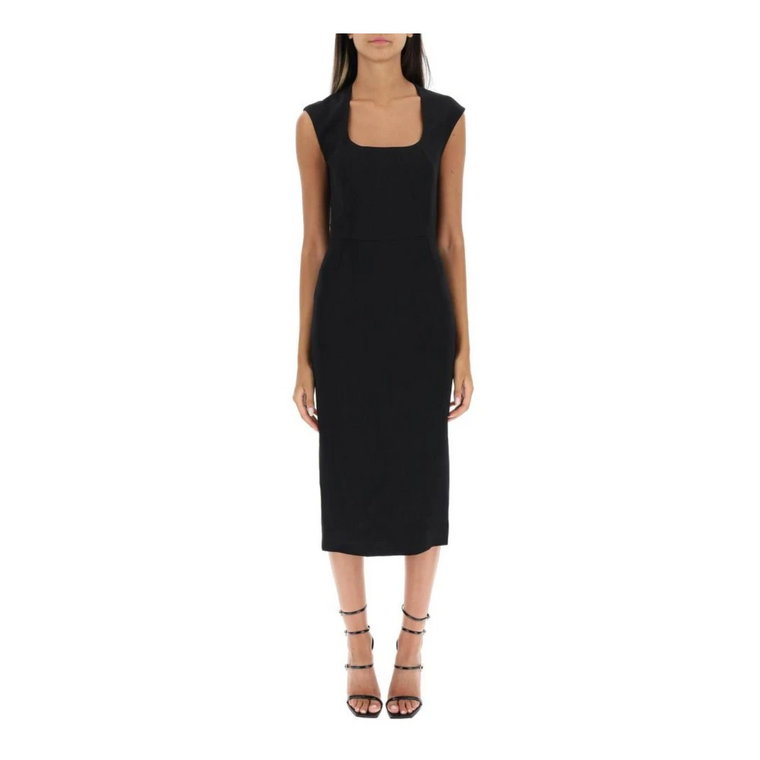 Square Neck Sheath Dress Dolce & Gabbana