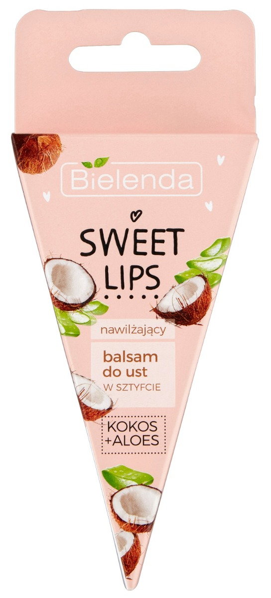 Bielenda Sweet Lips - Balsam do ust w sztyfcie Kokos + Aloes 5 g