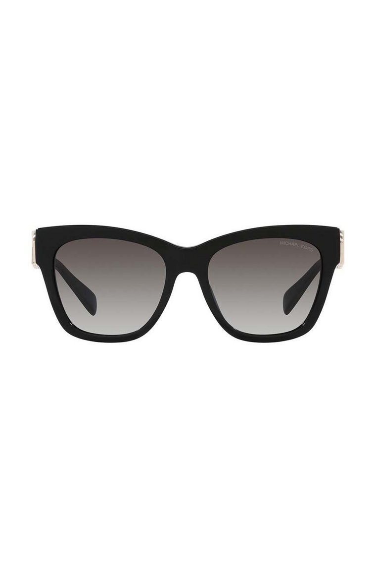 Michael Kors okulary przeciwsłoneczne EMPIRE SQUARE damskie kolor czarny 0MK2182U