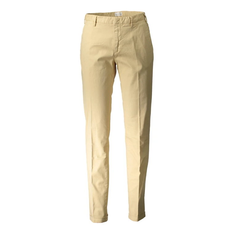 Beżowe Bawełniane Jeansy & Spodnie, 4 Spodnie z Kieszeniami Gant