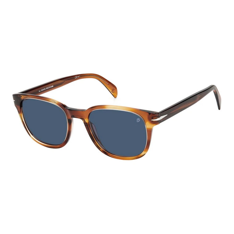 Okulary przeciwsłoneczne DB 1062/S w kolorze Brązowy Róg/Niebieski Eyewear by David Beckham