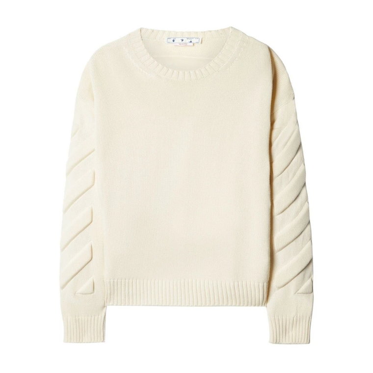 Round-neck Sweter Off White