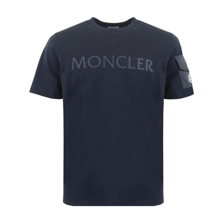 Stylowa Męska Koszulka Ss Moncler