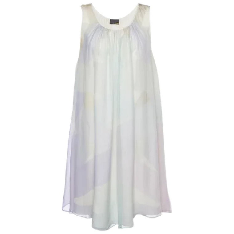 Pre-owned Silk dresses Fendi Vintage