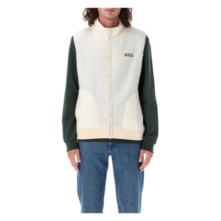 Sherpa Fleece Vest Off White A.p.c.