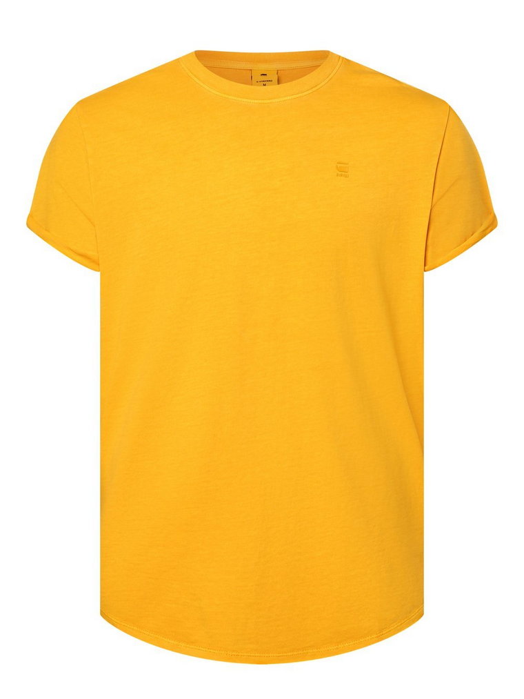 G-Star RAW - T-shirt męski  Lash, żółty