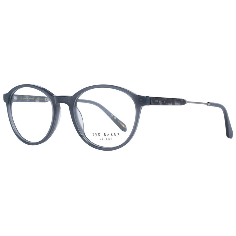 Szare Okulary Optyczne w Kształcie Okrągłym dla Mężczyzn Ted Baker