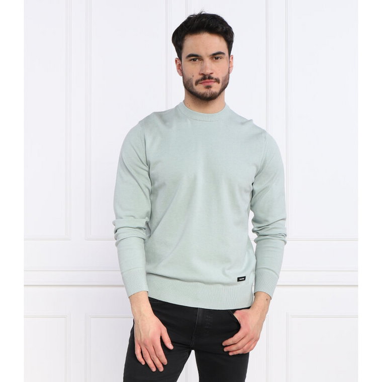 Calvin Klein Sweter TENCEL-BLEND CN SWEATER | Regular Fit