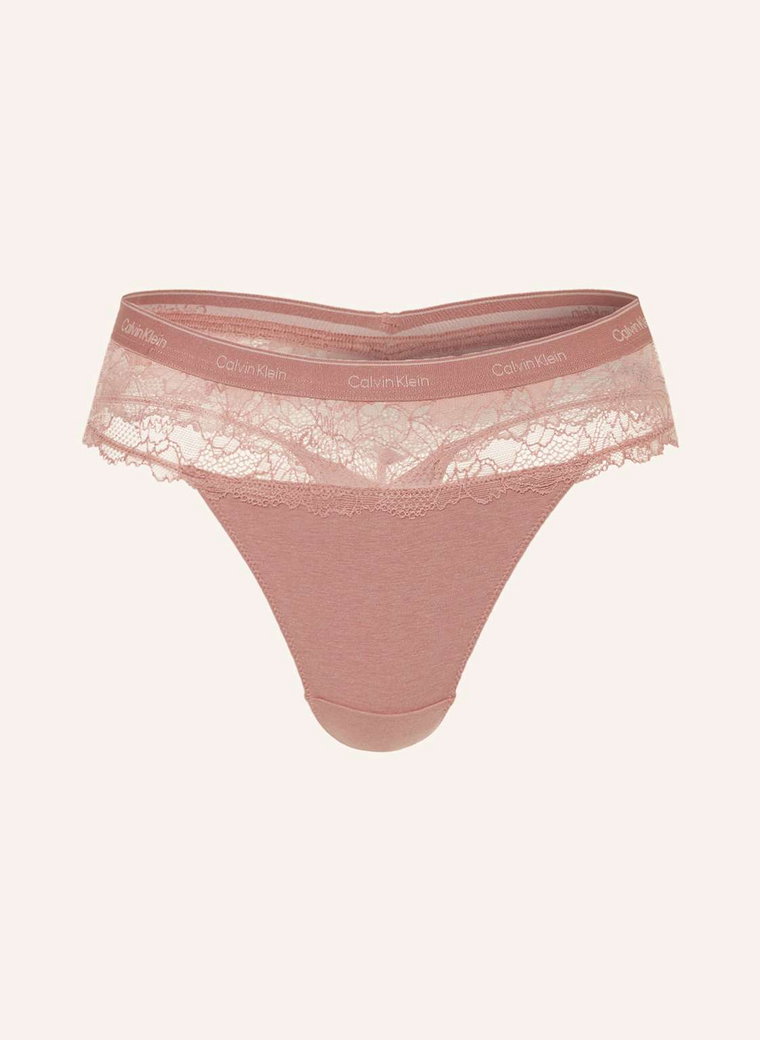 Calvin Klein Stringi Modern Lace rosa