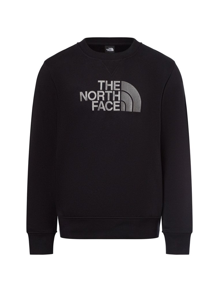 The North Face Bluza męska Mężczyźni Bawełna czarny jednolity, M