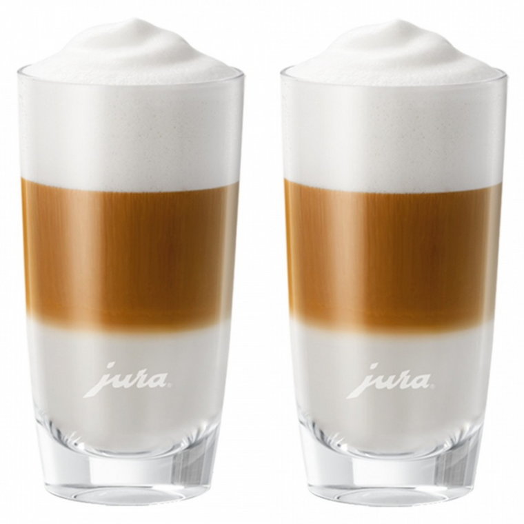 Jura - zestaw 2 szklanek do latte macchiato 13,5 cm kod: 71473
