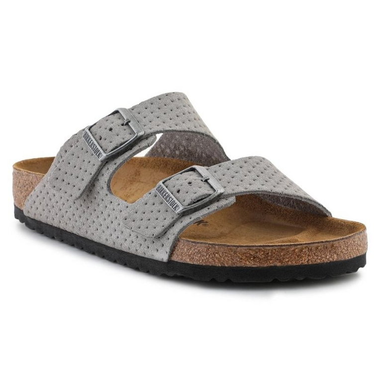 Klapki Birkenstock Arizona Bs W 1027019 szare