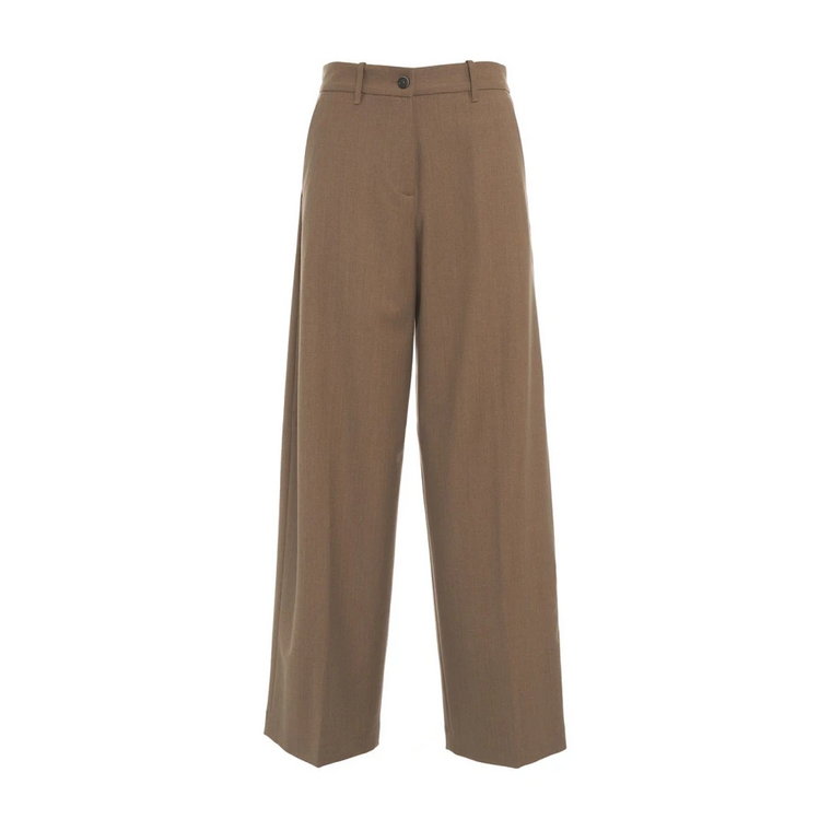 Beige Carrot Slim Trouser Nancy Nine In The Morning