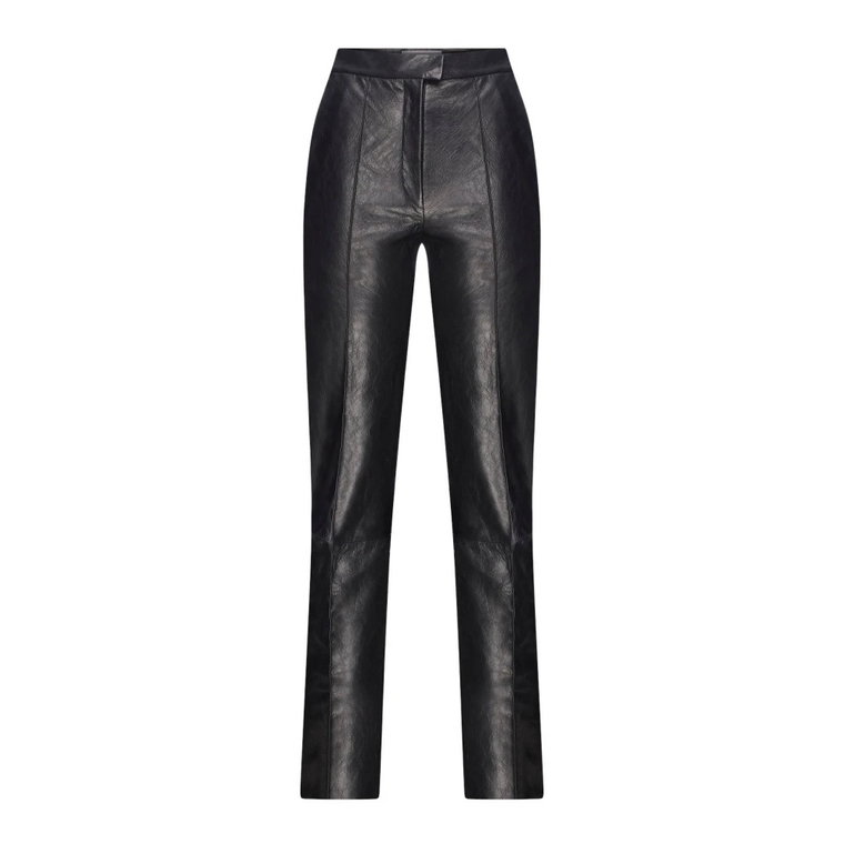 Francoise - Black Leather Pant VSP