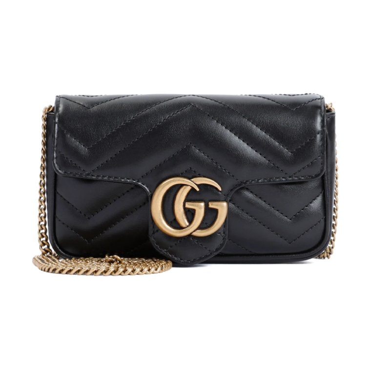 Czarna Mini Marmont 2.0 Torba Gucci