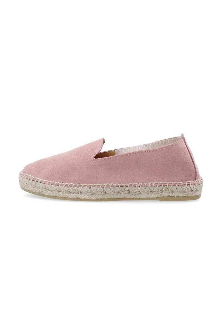 Bianco espadryle zamszowe BIAMAYA kolor różowy 11250398