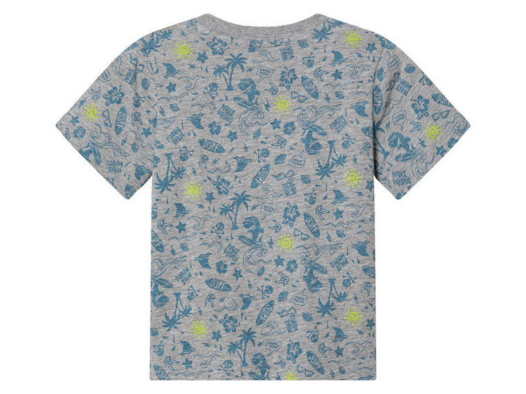 lupilu T-shirt chłopięcy z bawełną (98/104, Szary)