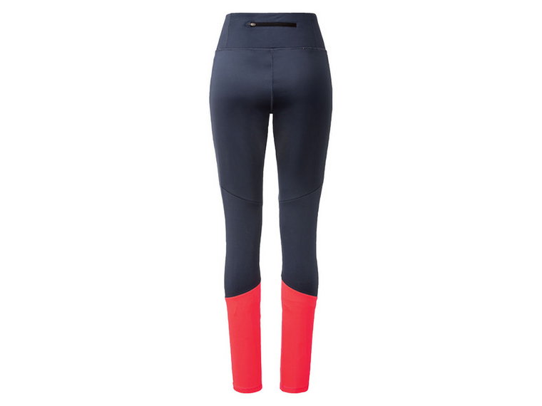 CRIVIT Legginsy sportowe damskie, wodoodporne (XS (32/34), Granatowy)