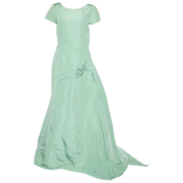 Pre-owned Silk dresses Oscar De La Renta Pre-owned