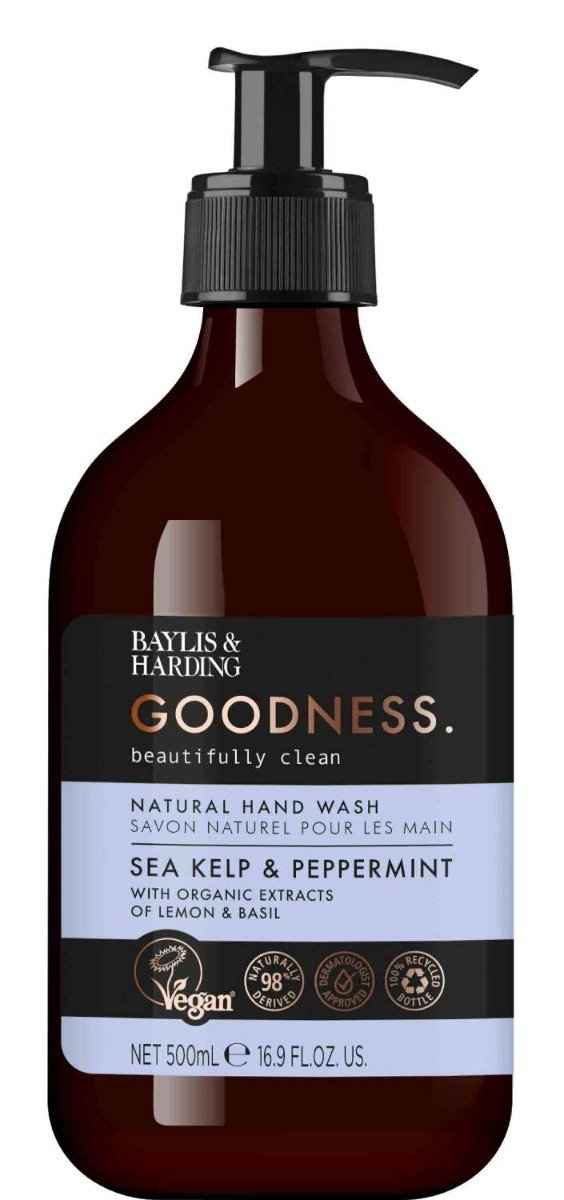 Baylis & Harding Mydło w płynie Goodness Sea Kelp & Peppermint 500 ml