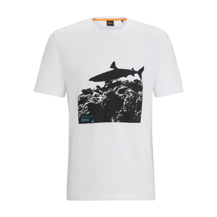 Koszulka z motywem konia morskiego Hugo Boss