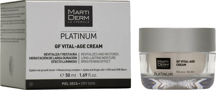 Krem MartiDerm Platinum Gf Vital Age Cream dla suchej skóry 50 ml (8437000435402). Krem do twarzy