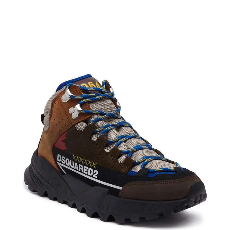 Dsquared2 Skórzane sneakersy