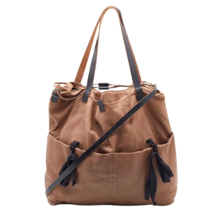 Pre-owned Leather totes Marni Pre-owned