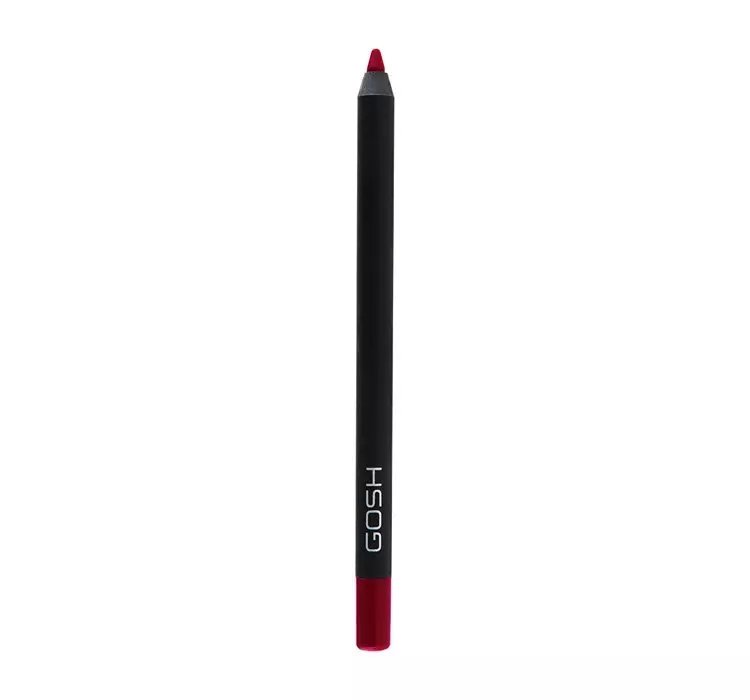 GOSH VELVET TOUCH WODOODPORNA KONTURÓWKA DO UST 016 THE RED 1,2G