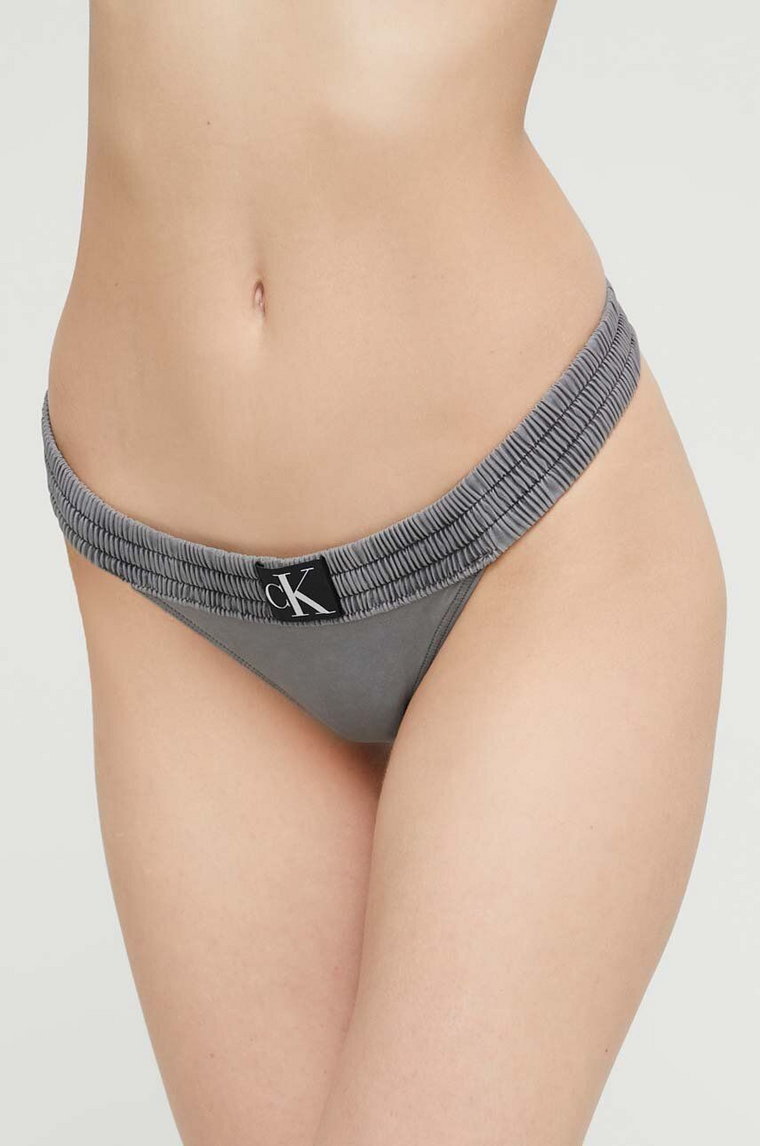 Calvin Klein brazyliany kąpielowe kolor czarny