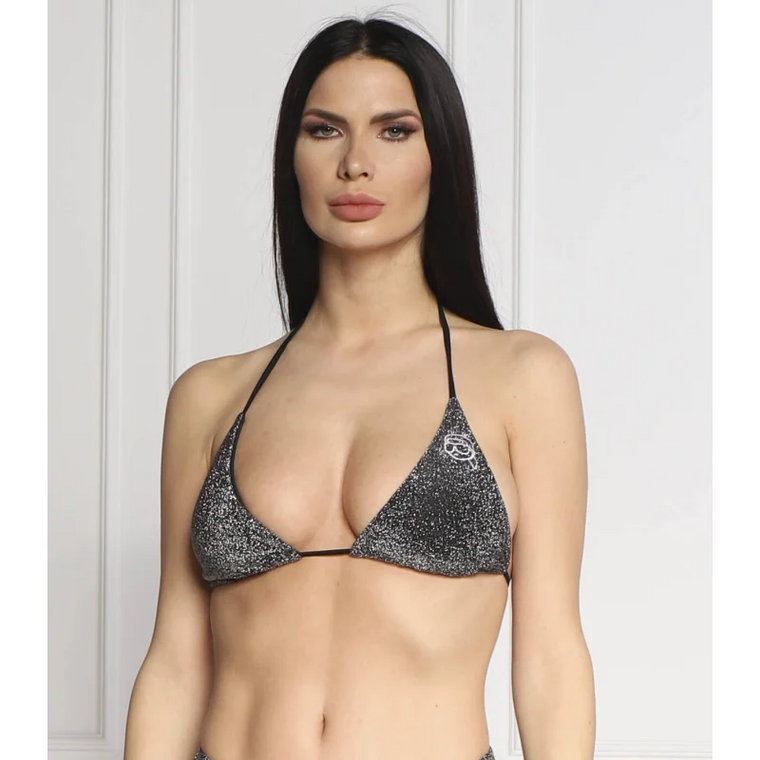 Karl Lagerfeld Góra od bikini ikonik 2.0 lurex