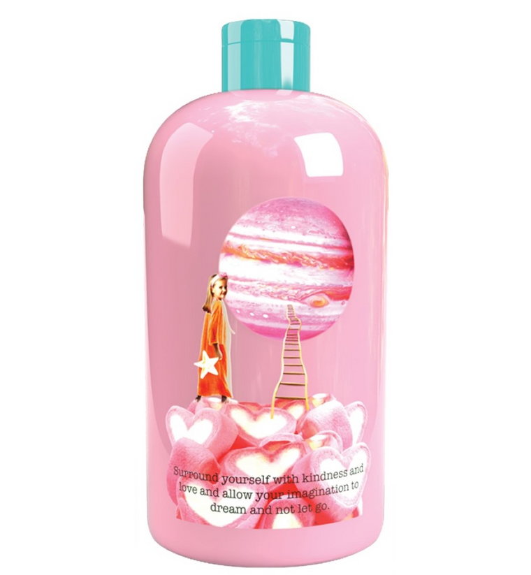 Treaclemoon Marshmallow Hearts - Żel pod prysznic i płyn do kąpieli 500 ml