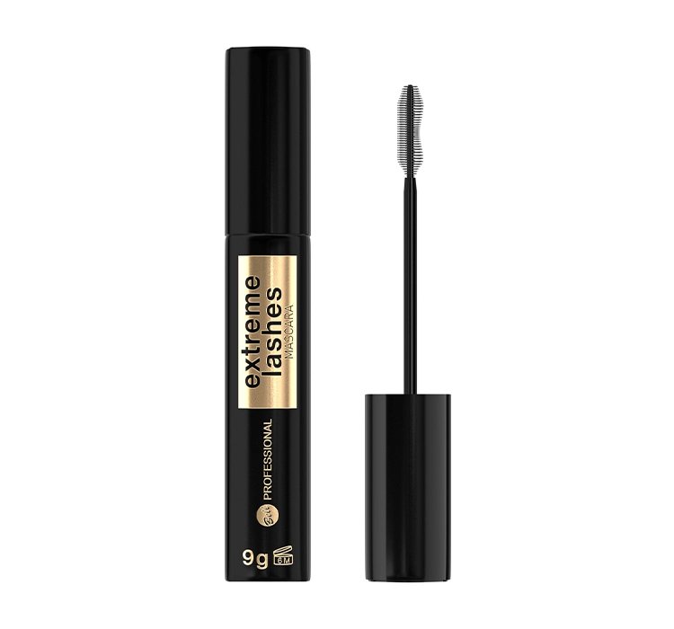 Bell Professional Extreme Lashes mascara intensywnie pogrubiająca rzęsy 01 Black 9g