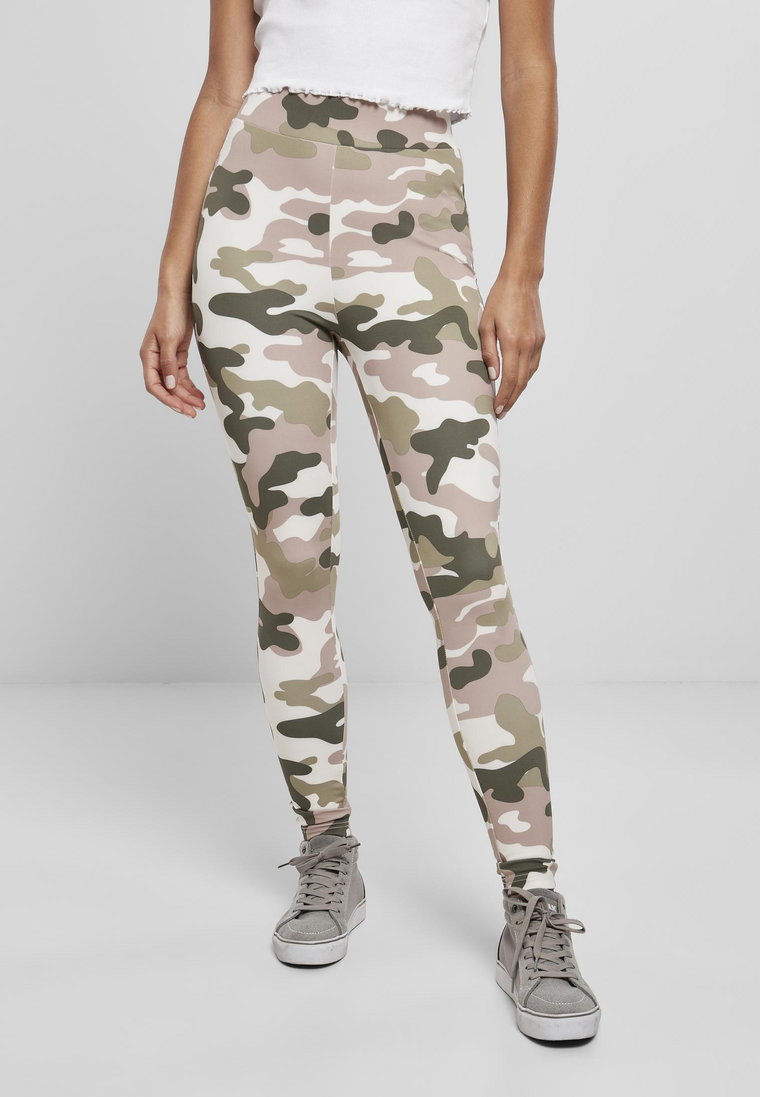 Spodnie Legginsy Damskie Camo Urban Classics TB3424