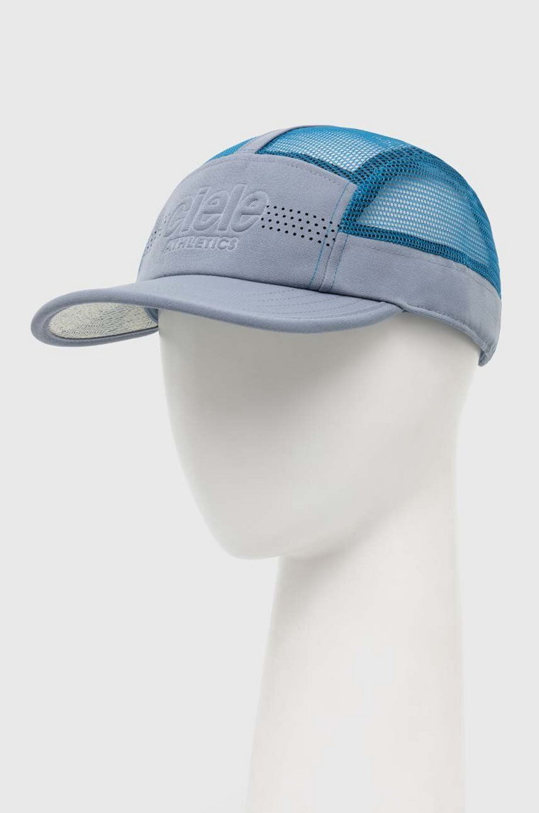 Ciele Athletics czapka z daszkiem GOCap SC - Vented Athletics CLGCSCVA.LT001 kolor niebieski wzorzysta